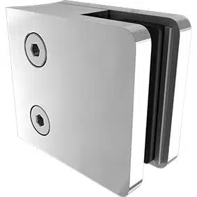 90 DEGREES Clamp - Round Back - Polished