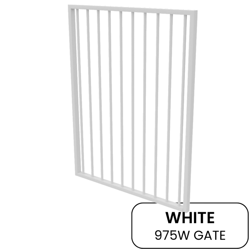PoolSafe Gate - 975W x 1200H - Aluminium - W