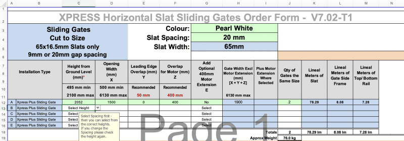 Custom Sliding Gates x 2 David - Image 2