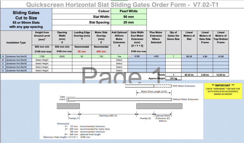 Custom Sliding Gate - Cody - Image 2