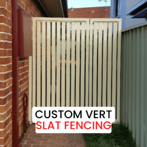 Custom Vert Slat Gates - Varun