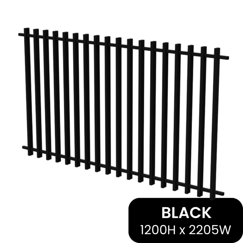 BARR Panel | 1200H x 2205W Black