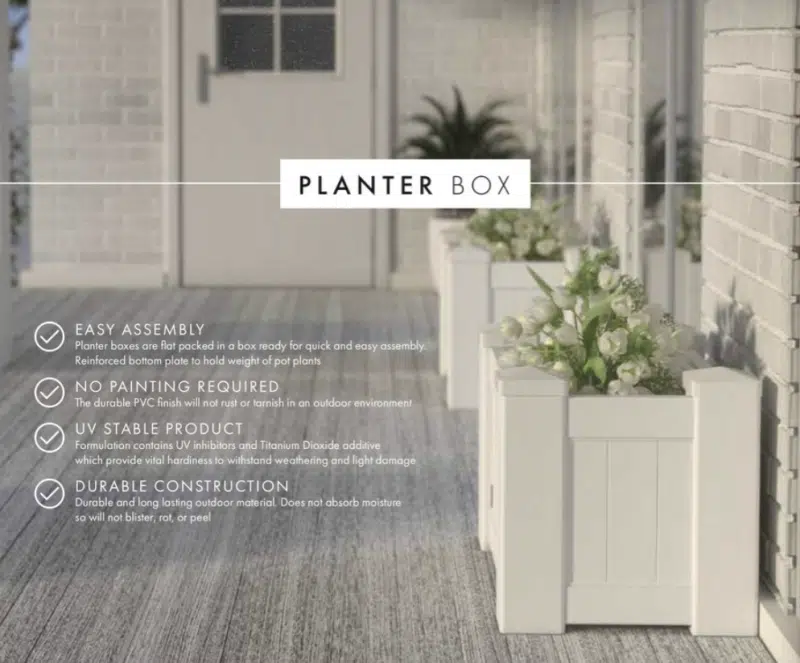 PLANTER BOX- 505mmL x 505mmD x 500mmH - Image 3