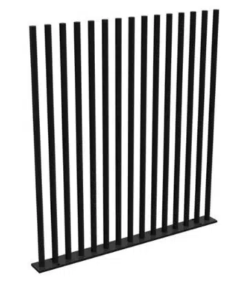 PIK Panel - 1200Wx1280H - Black